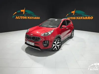 Usado Kia Sportage GT-Line 141 CV (103 kW) 2017 Granate SUV