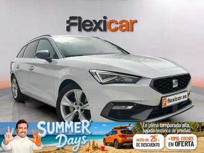 Usado Seat Leon ST FR 150 CV (110 kW) 2021 Blanco Familiar