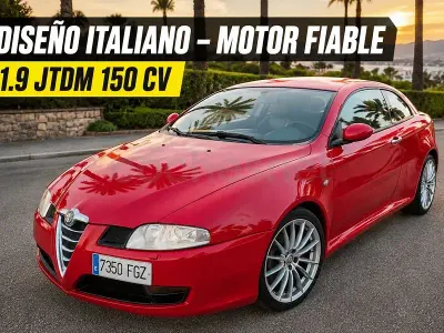 Usado Alfa Romeo GT Distinctive 150 CV (110 kW) 2006 Rojo Coupe