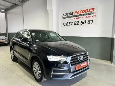Usado Audi Q3 120 CV (88 kW) 2017 Negro SUV