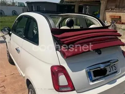 Usado Fiat 500C 69 CV (50 kW) 2017 Blanco Descapotable