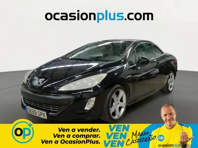 Usado Peugeot 308 CC 150 CV (110 kW) 2009 Negro Descapotable
