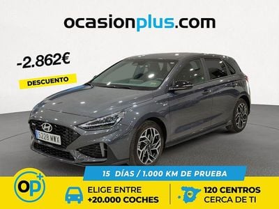 Gris / plata Usado 2024 Hyundai i30 N Line Berlina | 18.950 € (Buen precio)