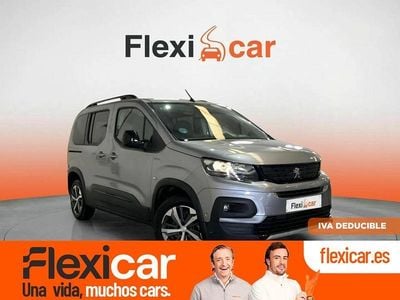 Usado Peugeot Rifter GT-line 130 CV (95 kW) 2019 Gris Monovolumen