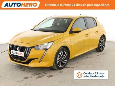 Usado Peugeot 208 Allure 101 CV (74 kW) 2020 Amarillo Utilitario