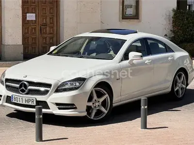 Usado Mercedes CLS350 265 CV (194 kW) 2012 Blanco Coupe