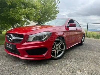 Käytetty Mercedes CLA200 AMG line 136 HP (100 kW) 2015 Punainen Sedan