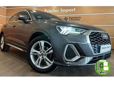 Usado Audi Q3 Sportback S-Line 150 CV (110 kW) 2022 Gris SUV