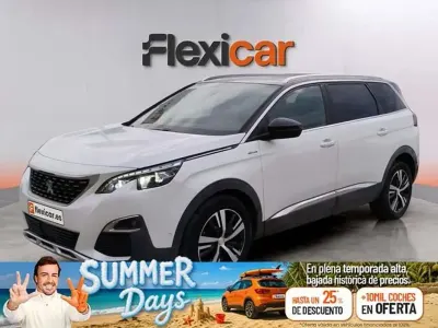 Usado Peugeot 5008 GT-line 131 CV (96 kW) 2018 Blanco SUV