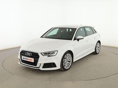 Usado Audi A3 Sportback S-Line 150 CV (110 kW) 2018 Blanco Utilitario