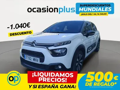 Usado Citroën C3 PureTech 83 CV (61 kW) 2024 Blanco Berlina