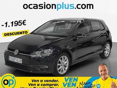 Usado VW Golf VII Edition 110 CV (80 kW) 2018 Negro Utilitario