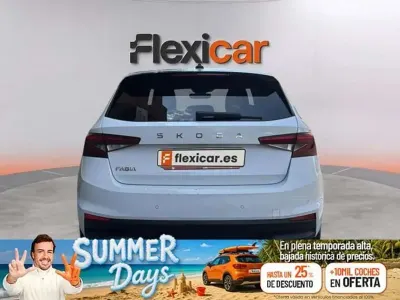 Usado Skoda Fabia Selection 116 CV (85 kW) 2025 Blanco Utilitario