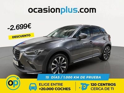 Usado Mazda CX-3 121 CV (88 kW) 2022 Gris SUV