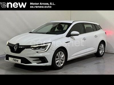 Blanco Usado 2021 Renault Mégane GrandTour Intens Familiar | 17.000 € (Precio justo)