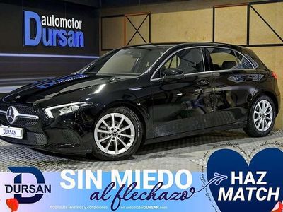 Usado Mercedes A180 117 CV (86 kW) 2019 Negro Berlina