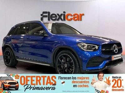 Usado Mercedes GLC220 194 CV (142 kW) 2021 Azul SUV