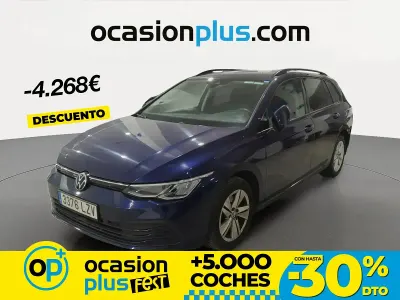 Usado VW Golf VIII Life 115 CV (84 kW) 2021 Azul Familiar