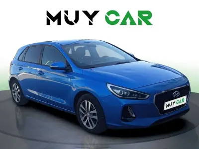 Usado Hyundai i30 Style 136 HP (100 kW) 2017 Azul Citadino