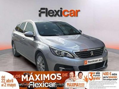 Usado Peugeot 308 SW Allure 131 CV (96 kW) 2021 Gris Familiar