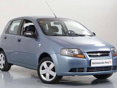 Usado Chevrolet Kalos SE 72 CV (52 kW) 2007 Azul Utilitario