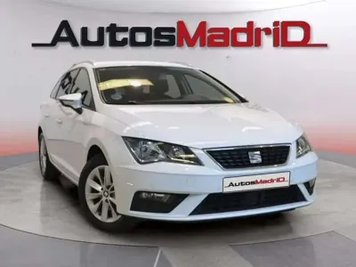 Usado Seat Leon ST Style 116 CV (85 kW) 2020 Blanco Familiar