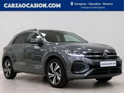 Usado VW T-Roc R-line 150 CV (110 kW) 2022 Gris SUV