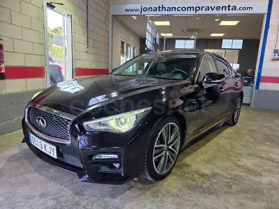 Usado Infiniti Q50 Premium 170 CV (125 kW) 2018 Negro Berlina