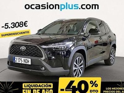 Negro Usado 2024 Toyota Corolla Cross Plus SUV | 33.173 € (Precio justo)