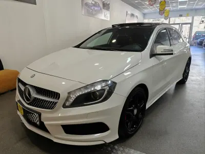 Occasion Mercedes A200 AMG line 136 PK (100 kW) 2015 Wit