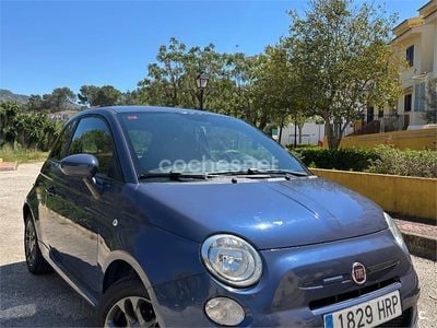 Usado Fiat 500 Pop 69 CV (50 kW) 2013 Azul Berlina