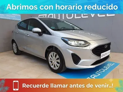 Usado Ford Fiesta Trend 75 CV (55 kW) 2021 Gris / plata Utilitario