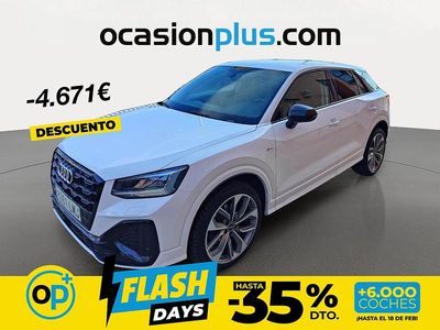Usado Audi Q2 S-Line 150 CV (110 kW) 2021 Blanco SUV