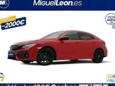 Usado Honda Civic Elegance 126 CV (92 kW) 2021 Rojo Berlina
