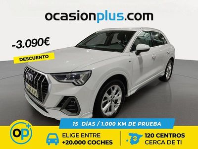 Blanco Usado 2019 Audi Q3 S-Line SUV | 27.190 € (Precio justo)