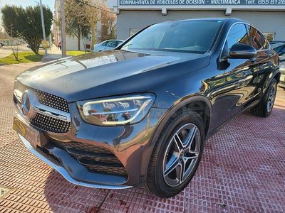 Usado Mercedes GLC300e 317 CV (233 kW) 2021 Gris / plata Coupe