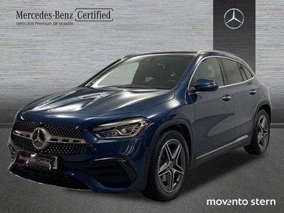 Azul Usado 2021 Mercedes GLA200 AMG line SUV | 31.600 € (Precio justo)