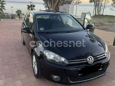 Usado VW Golf VI Sport 140 CV (102 kW) 2009 Negro Utilitario