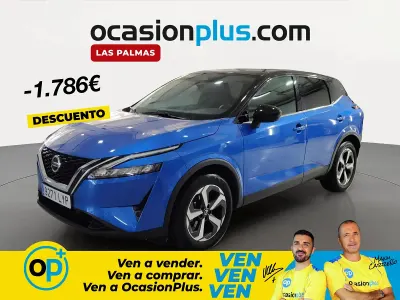 Usado Nissan Qashqai N-Connecta 140 CV (102 kW) 2022 Azul SUV