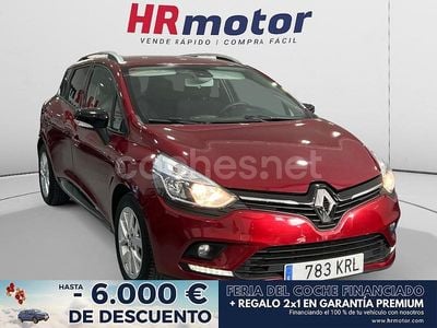 Rojo Usado 2018 Renault Clio GrandTour LIMITED Familiar | 11.690 € (Precio justo)