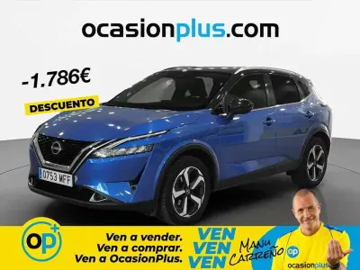 Usado Nissan Qashqai N-Connecta 140 CV (102 kW) 2023 Azul SUV