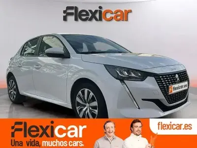 Usado Peugeot 208 Active 100 CV (73 kW) 2020 Blanco Utilitario