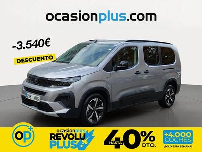 Usado Peugeot Rifter GT 130 CV (95 kW) 2025 Gris Monovolumen