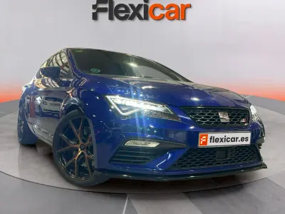 Usado Seat Leon CUPRA 300 CV (220 kW) 2018 Azul Berlina