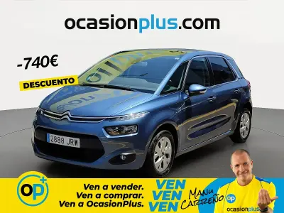 Usado Citroën C4 Live 120 CV (88 kW) 2016 Azul Monovolumen