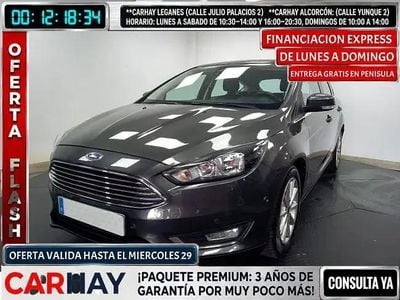 Käytetty Ford Focus Titanium 126 HP (92 kW) 2018 Harmaa Sedan