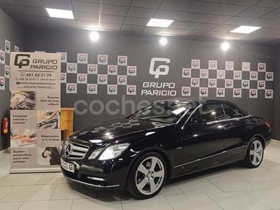 Usado Mercedes E220 Avantgarde 170 CV (125 kW) 2012 Negro Descapotable