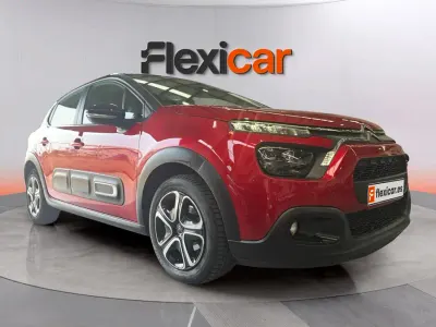 Usado Citroën C3 Feel 83 CV (61 kW) 2022 Granate Utilitario