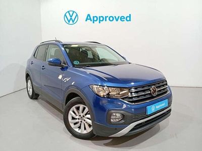 Usado VW T-Cross Advance 110 CV (80 kW) 2022 Azul SUV