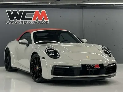Usado Porsche 911 Carrera 4S Cabriolet 450 CV (330 kW) 2019 Gris / plata Descapotable